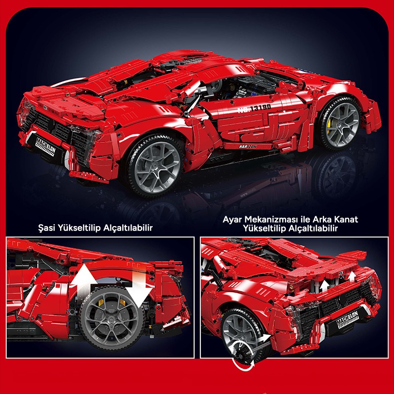 Mould King 13190 Yaratıcı Yapı Blok Seti Building Blocks
