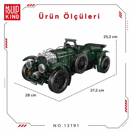 Mould King 13191 Yaratıcı Yapı Blok Seti Building Blocks - Thumbnail