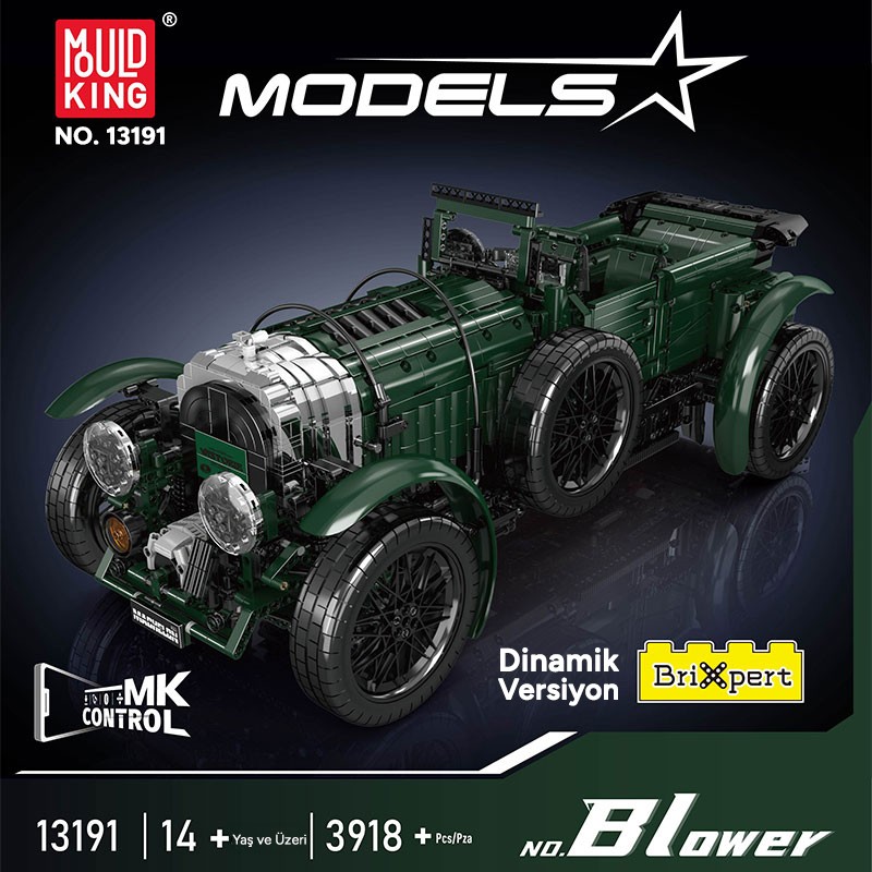 Mould King 13191 Yaratıcı Yapı Blok Seti Building Blocks