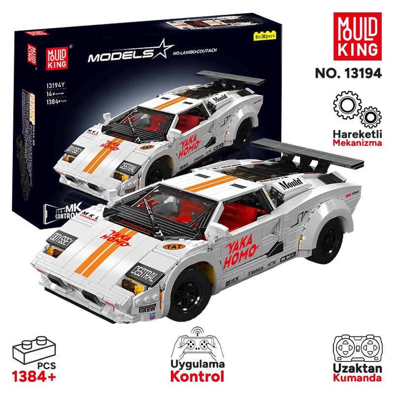 Mould King 13194 Yaratıcı Yapı Blok Seti Building Blocks