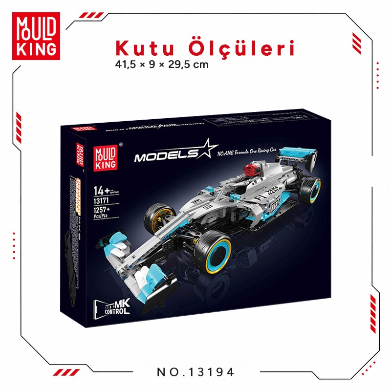 Mould King 13194 Yaratıcı Yapı Blok Seti Building Blocks