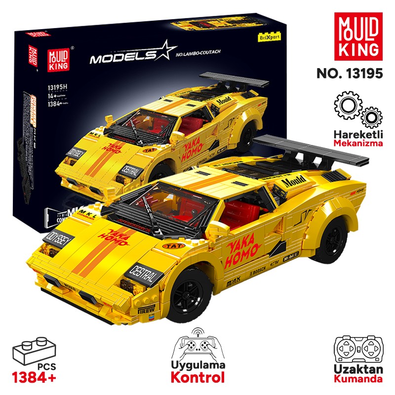 Mould King 13195 Yaratıcı Yapı Blok Seti Building Blocks
