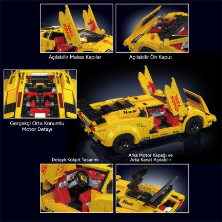Mould King 13195 Yaratıcı Yapı Blok Seti Building Blocks - Thumbnail