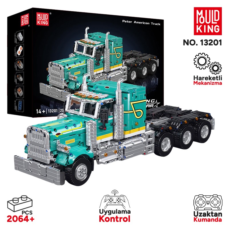 Mould King 13201 Yaratıcı Yapı Blok Seti Building Blocks