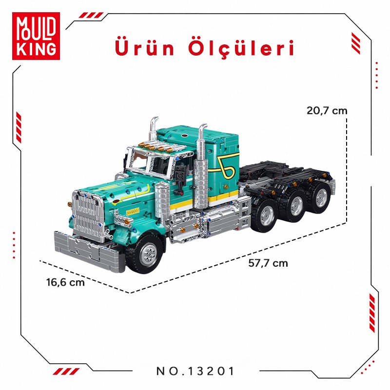 Mould King 13201 Yaratıcı Yapı Blok Seti Building Blocks
