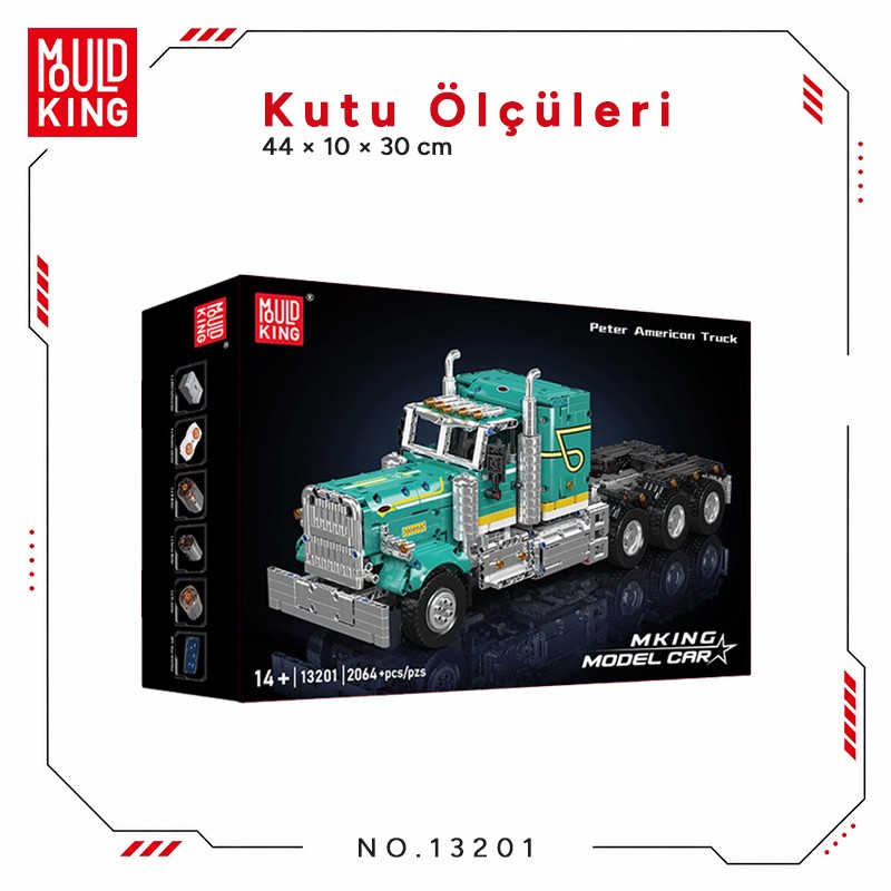 Mould King 13201 Yaratıcı Yapı Blok Seti Building Blocks