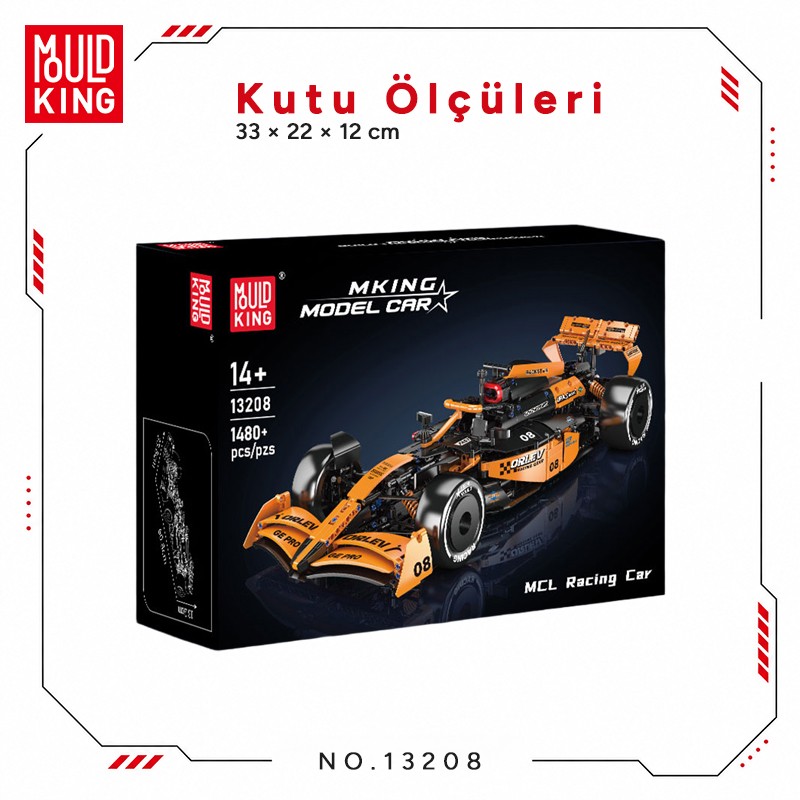Mould King 13208 Yaratıcı Yapı Blok Seti Building Blocks