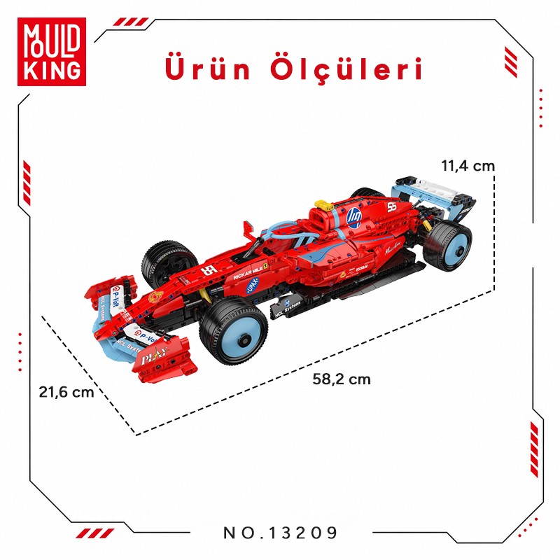 Mould King 13209 Yaratıcı Yapı Blok Seti Building Blocks