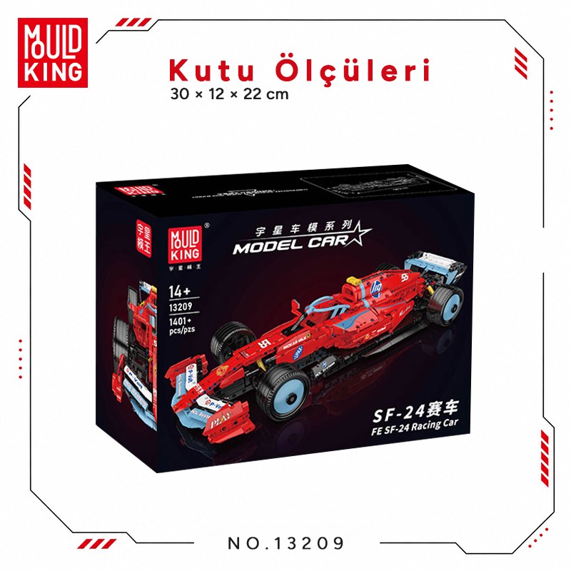Mould King 13209 Yaratıcı Yapı Blok Seti Building Blocks