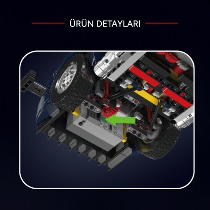 Mould King 13215 Yaratıcı Yapı Blok Seti Building Blocks - Thumbnail