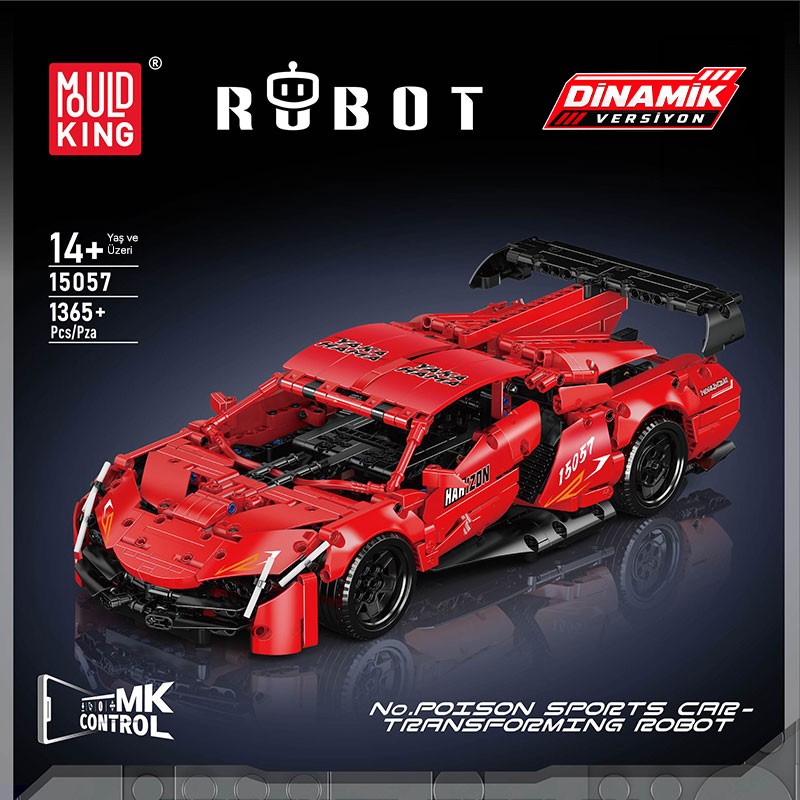 Mould King 15057 Yaratıcı Yapı Blok Seti Building Blocks