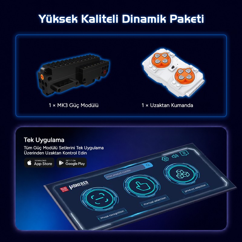 Mould King 15057 Yaratıcı Yapı Blok Seti Building Blocks