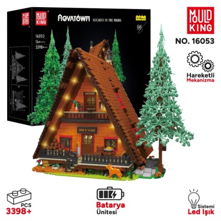 Mould King - Mould King 16053 Yaratıcı Yapı Blok Seti Building Blocks