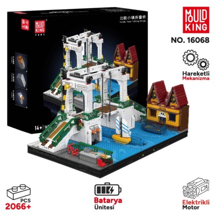 Mould King - Mould King 16068 Yaratıcı Yapı Blok Seti Building Blocks