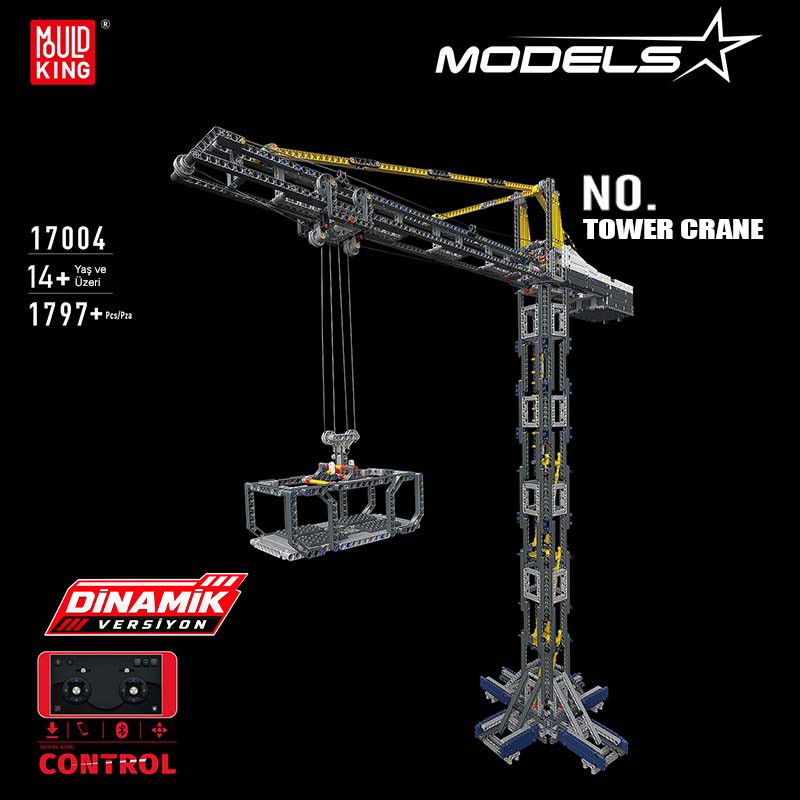 Mould King 17004 Yaratıcı Yapı Blok Seti Building Blocks