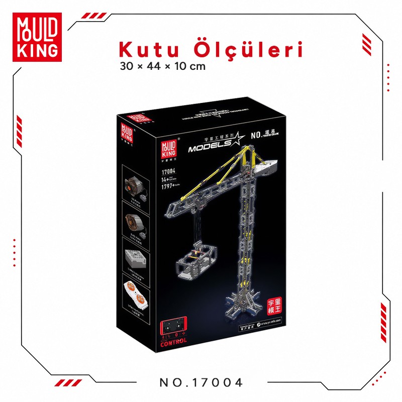 Mould King 17004 Yaratıcı Yapı Blok Seti Building Blocks