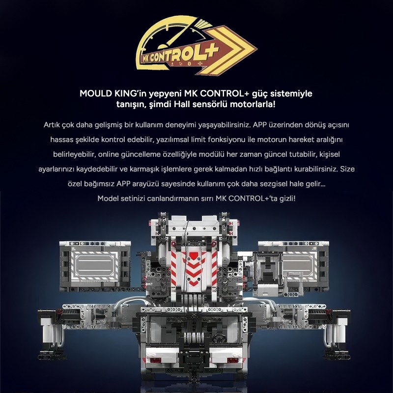 Mould King 17007 Yaratıcı Yapı Blok Seti Building Blocks