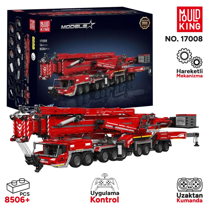 Mould King 17008 Yaratıcı Yapı Blok Seti Building Blocks