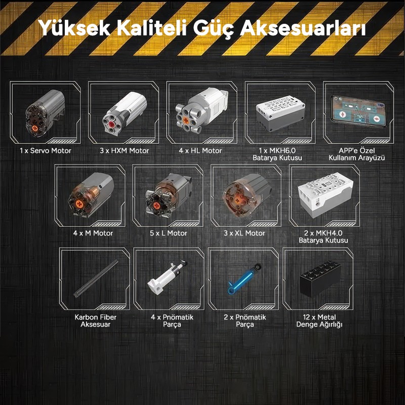 Mould King 17008 Yaratıcı Yapı Blok Seti Building Blocks