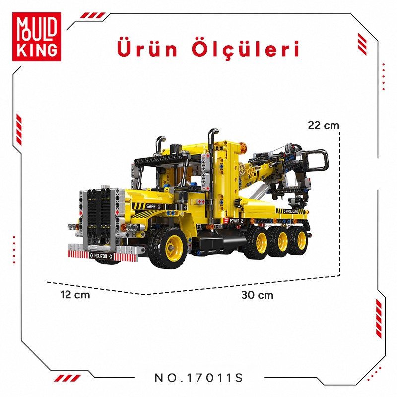 Mould King 17011S Yaratıcı Yapı Blok Seti Building Blocks