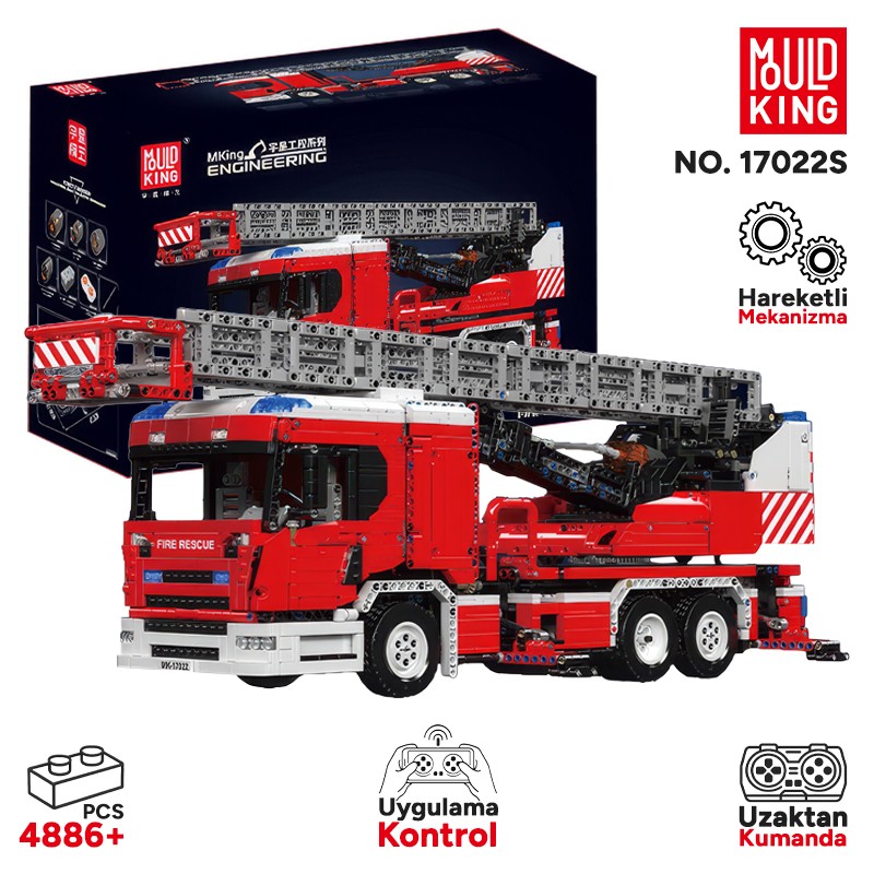 Mould King 17022S Yaratıcı Yapı Blok Seti Building Blocks