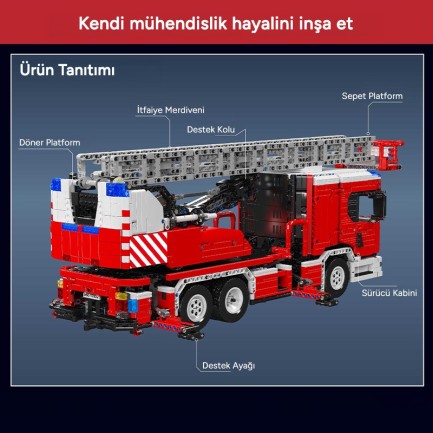Mould King 17022S Yaratıcı Yapı Blok Seti Building Blocks - Thumbnail