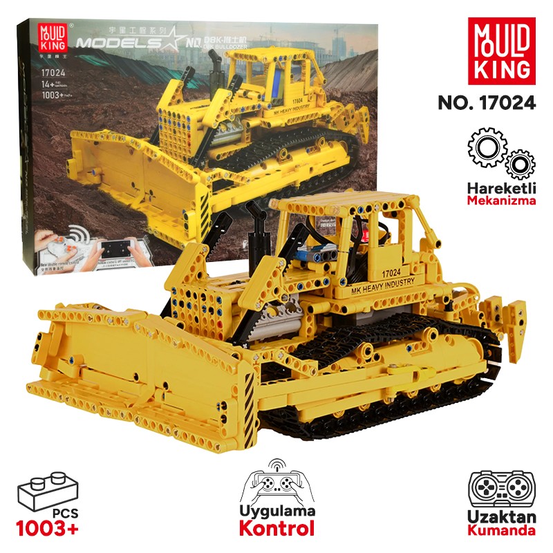 Mould King 17024 Yaratıcı Yapı Blok Seti Building Blocks