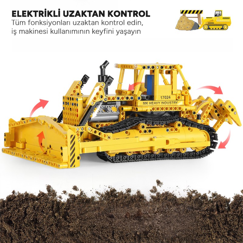 Mould King 17024 Yaratıcı Yapı Blok Seti Building Blocks