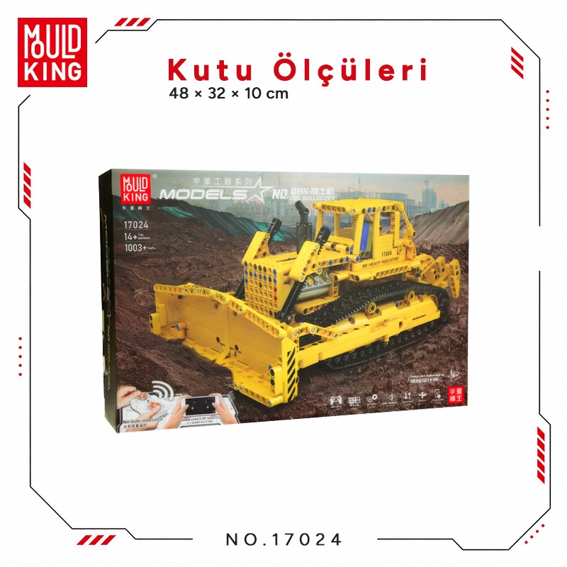 Mould King 17024 Yaratıcı Yapı Blok Seti Building Blocks