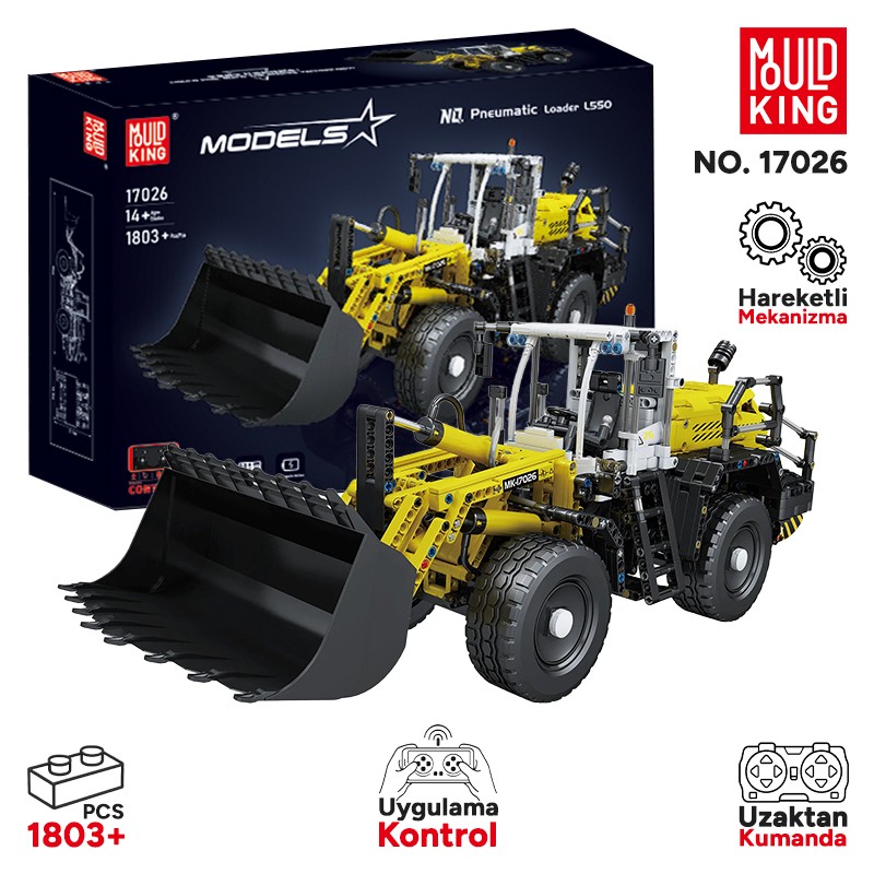 Mould King 17026 Yaratıcı Yapı Blok Seti Building Blocks