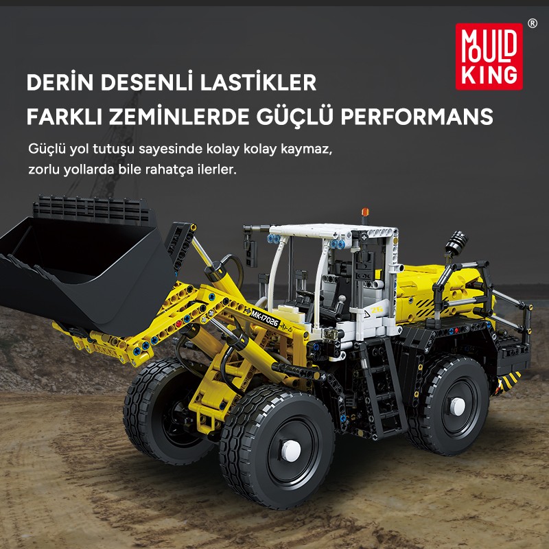 Mould King 17026 Yaratıcı Yapı Blok Seti Building Blocks