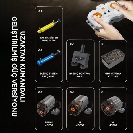Mould King 17026 Yaratıcı Yapı Blok Seti Building Blocks - Thumbnail