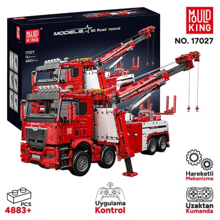 Mould King - Mould King 17027 Yaratıcı Yapı Blok Seti Building Blocks