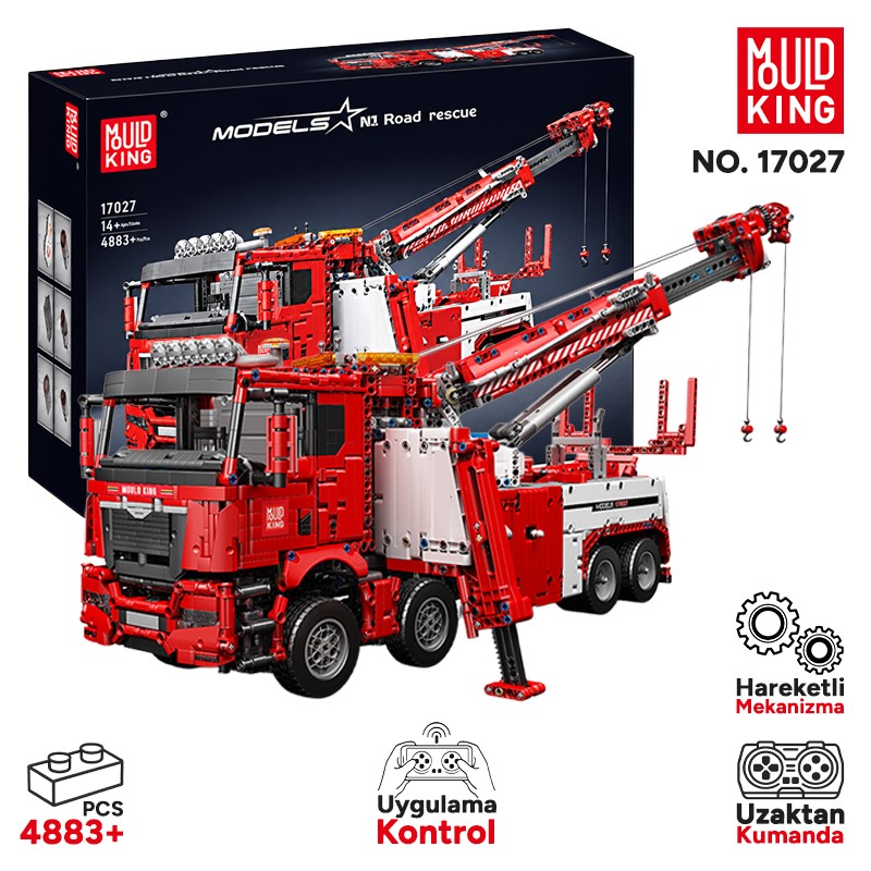 Mould King 17027 Yaratıcı Yapı Blok Seti Building Blocks