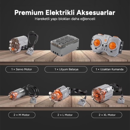 Mould King 17028 Yaratıcı Yapı Blok Seti Building Blocks - Thumbnail
