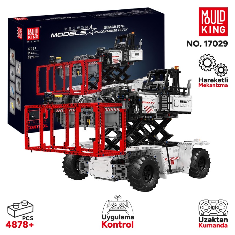 Mould King 17029 Yaratıcı Yapı Blok Seti Building Blocks