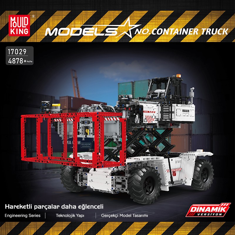 Mould King 17029 Yaratıcı Yapı Blok Seti Building Blocks