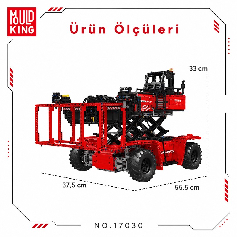 Mould King 17030 Yaratıcı Yapı Blok Seti Building Blocks