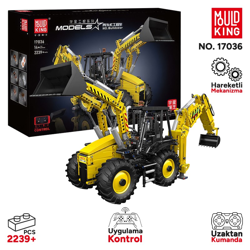 Mould King 17036 Yaratıcı Yapı Blok Seti Building Blocks