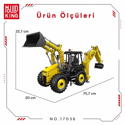 Mould King 17036 Yaratıcı Yapı Blok Seti Building Blocks - Thumbnail
