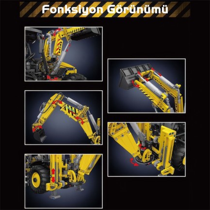 Mould King 17036 Yaratıcı Yapı Blok Seti Building Blocks - Thumbnail