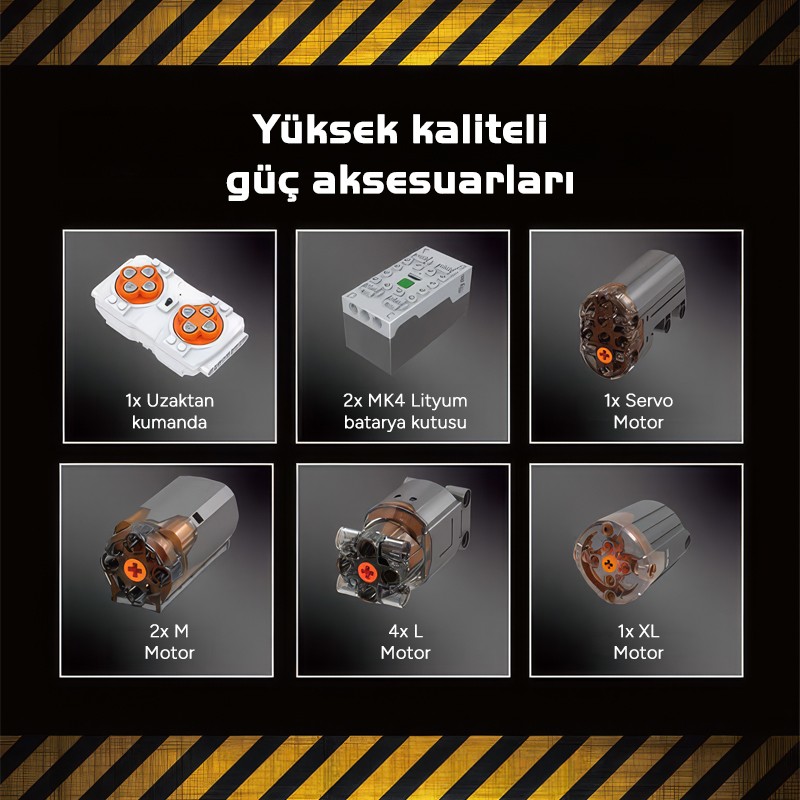 Mould King 17036 Yaratıcı Yapı Blok Seti Building Blocks