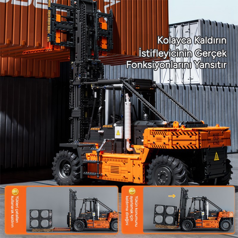 Mould King 17044 Yaratıcı Yapı Blok Seti Building Blocks
