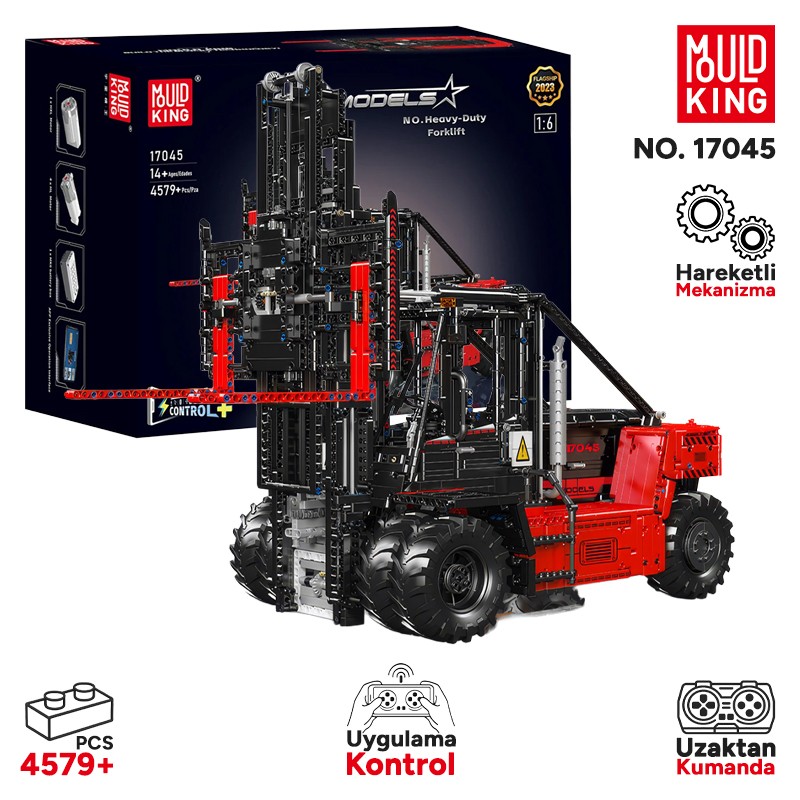 Mould King 17045 Yaratıcı Yapı Blok Seti Building Blocks