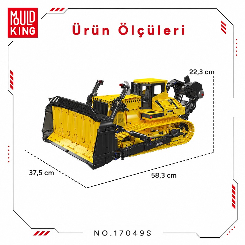 Mould King 17049S Yaratıcı Yapı Blok Seti Building Blocks