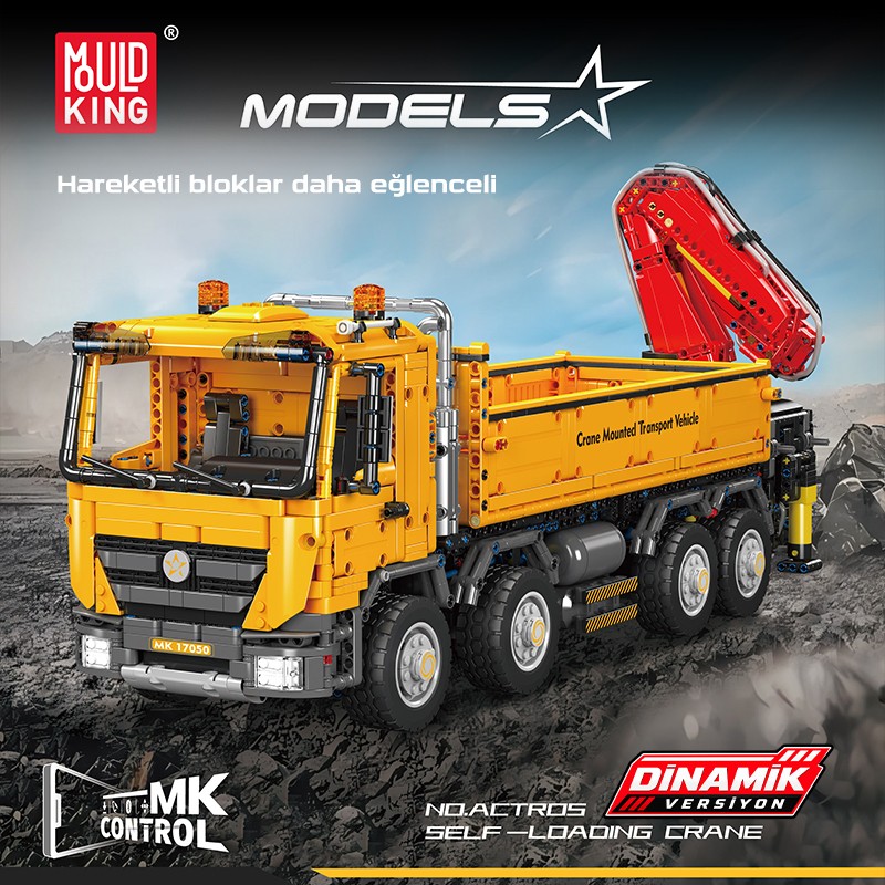 Mould King 17050 Yaratıcı Yapı Blok Seti Building Blocks