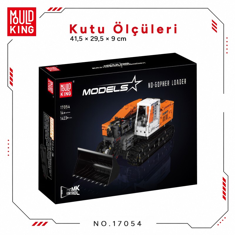 Mould King 17054 Yaratıcı Yapı Blok Seti Building Blocks