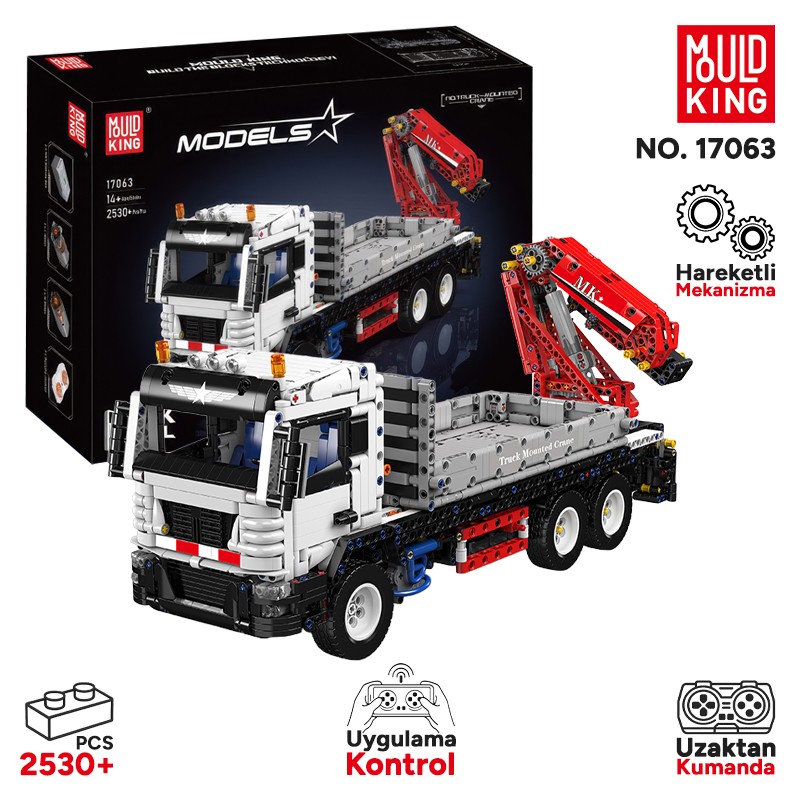 Mould King 17063 Yaratıcı Yapı Blok Seti Building Blocks