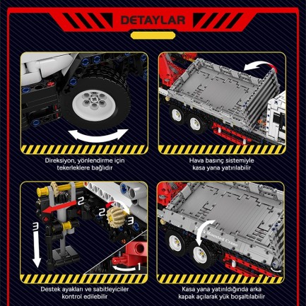 Mould King 17063 Yaratıcı Yapı Blok Seti Building Blocks - Thumbnail