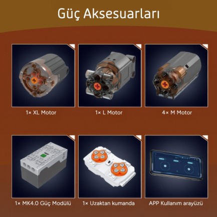 Mould King 17064 Yaratıcı Yapı Blok Seti Building Blocks - Thumbnail